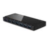TP-Link UH700 7-Port USB 3.0 Hub Der TL-SM321A von TP-LINK arbeitet nach dem neuesten Standard 1000Base-BX für die Übertragung über eine einzige Glasfaserleitung mit verschiedenen Wellenlängen für jede Richtung. Sie können die Netzwerkreichweite mit TP-LINK Routern, Switches und Medienkonvertern um bis zu 10 km verlängern, um eine hohe Geschwindigkeit und Stabilität zu erreichen.