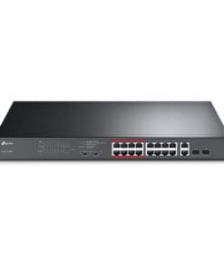 TP-Link TL-SL1218MP 16-Port 10/100Mbps PoE+ Switch