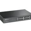 TP-Link TL-SG1016D 16-Port Gigabit Switch Der 8-Port-Gigabit-Easy-Smart-Switch TL-SG108E von TP-LINK bietet eine einfache Möglichkeit, den Übergang zu Managed Switches zu wagen. Der Datenverkehr lässt sich dank Port-Mirroring, Loop-Detection und Kabeldiagnose bequem überwachen, zur Optimierung der Datenübertragung steht dem Administrator Port-/Tag-basiertes QoS zur Verfügung. Weiterhin sorgt Port-/Tag-/MTU-basiertes VLAN durch eine Segmentierung des Netzes für Sicherheitsgewinn.
