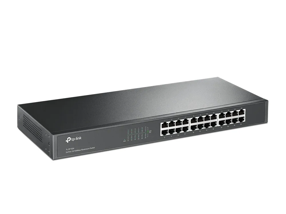 TP-Link TL-SF1024 24-Port 10/100 Rackmount Switch TP-Link TL-SF1024 24-Port 10/100 Rackmount Switch – Bild 2