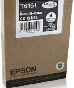 Epson Tintenpatrone T6161 Schwarz (76ml)