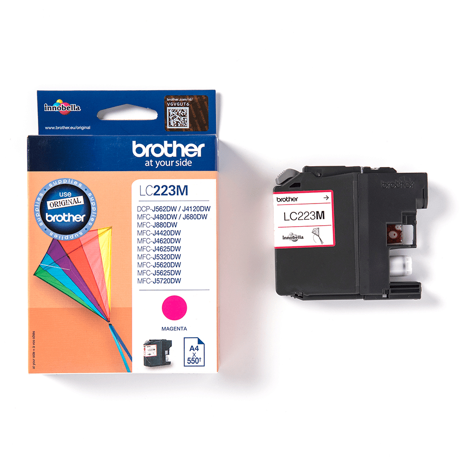 Brother Tintenpatrone LC-223M Magenta (ca. 550 Seiten) Brother Tintenpatrone LC-223M Magenta (ca. 550 Seiten) – Bild 3