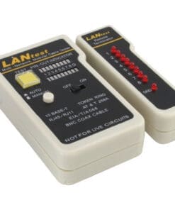 InLine® Tester für BNC, RJ11, RJ45 mit Tasche