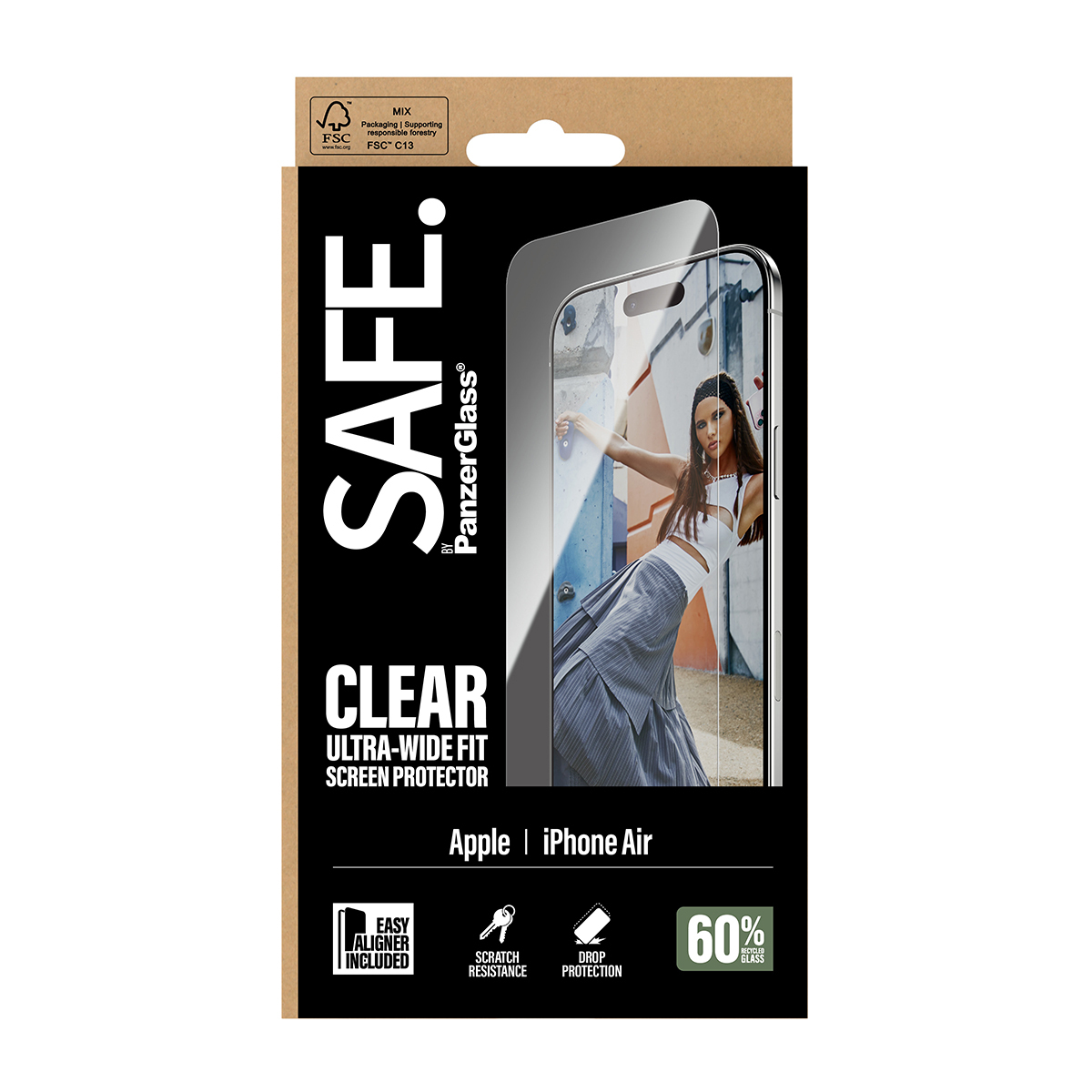 SAFE Schutzglas iPhone Air/UWF SAFE Schutzglas iPhone Air/UWF – Bild 3