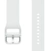 Samsung Sport(S/M) für Watch8 Classic White Widerstandfähig und flexibel im Alltag Das Sport Band der Galaxy Watch8-Serie besteht aus speziellen Nitrilkautschuk (HNBR) und eignet sich hervorragend für schweißtreibende Workouts oder im Alltag. Es ist unempfindlich gegenüber Temperaturänderungen, sowie verschleiß- und wasserbeständig. Das Sportarmband liegt eng und dennoch sanft am Handgelenk an, wodurch Fitnessdaten genau erfasst werden können - unabhängig, ob beim leichten Training oder beim Power-Workout. Durch den neuen Schnellverschluss, kannst du innerhalb von Sekunden das Band ohne weitere Hilfsmittel und mit nur einem Knopfdruck wechseln. Wähle ein Armband das zu deinem Stil passt und verleihe deiner Galaxy Watch8 oder Watch8 Classic einen persönlichen Touch.