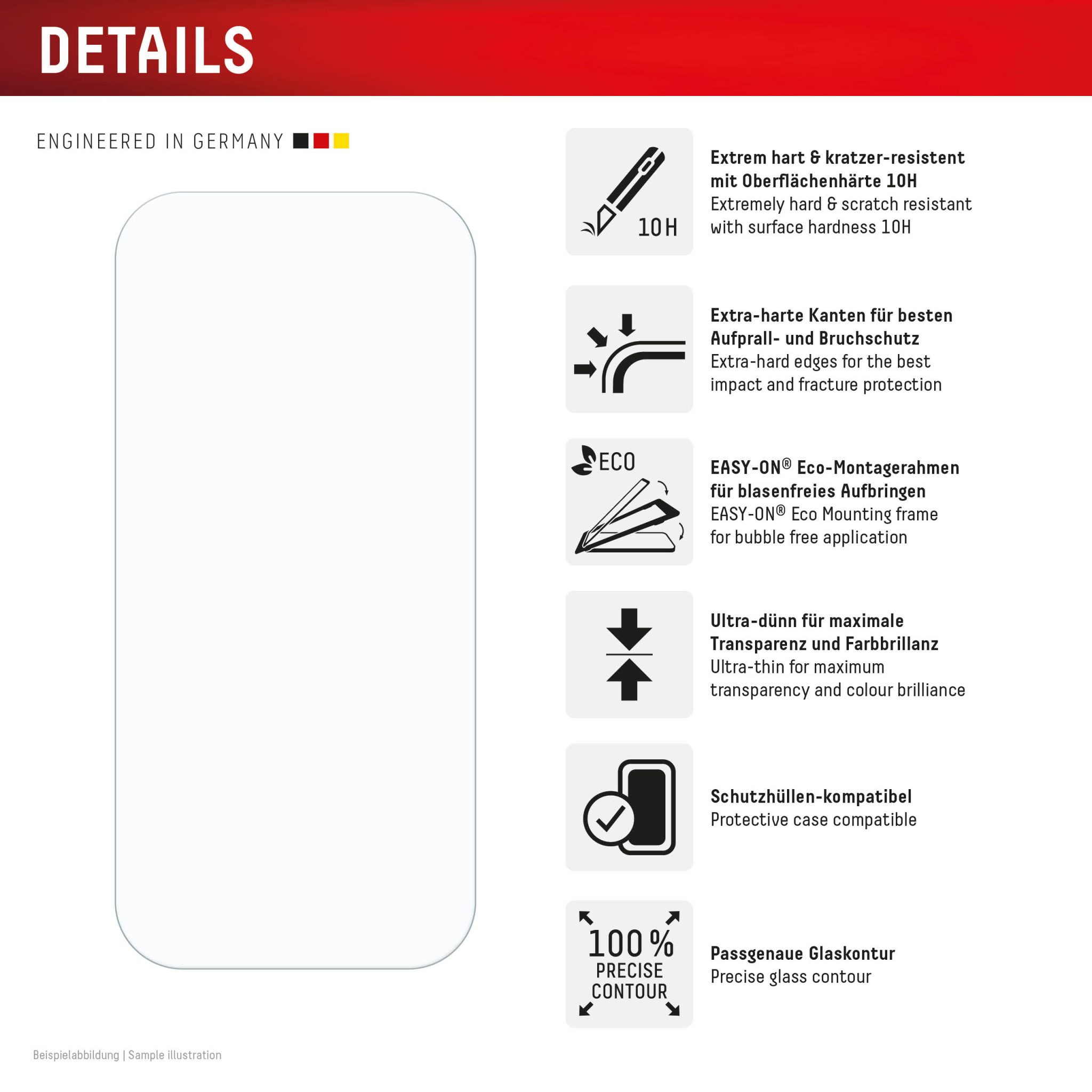 DISPLEX Panzerglas Samsung Galaxy S24 *siehe Beschreibung DISPLEX Panzerglas Samsung Galaxy S24 *siehe Beschreibung – Bild 2