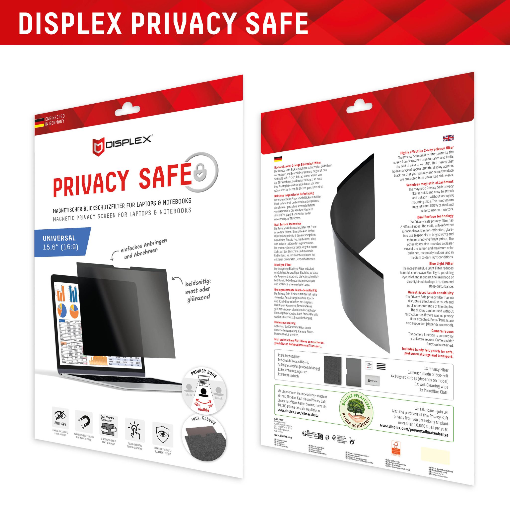 DISPLEX Sichtschutz / Privacy Universal 15,6 Zoll, 16:9 DISPLEX Sichtschutz / Privacy Universal 15,6 Zoll, 16:9 – Bild 8