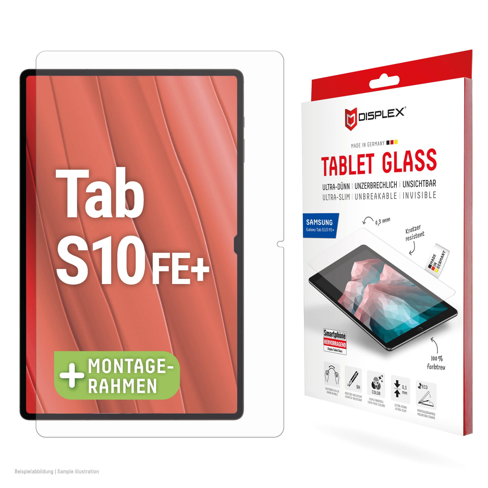 DISPLEX Panzerglas Galaxy Tab S10 FE+ DISPLEX Panzerglas Galaxy Tab S10 FE+