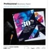 HP 3VK91A InkJet, PageWide und Laser Prof. Business Papier Ideal geeignet für Ausdrucke in professioneller Qualität in den hohen Geschwindigkeiten, für die Ihr HP Drucker oder MFP konzipiert wurde, bei gleichzeitigem Schutz vor Betrug.Setzen Sie auf Original HP Tonerkartuschen mit JetIntelligence, die hohe Qualität bei hohen Geschwindigkeiten sowie kostengünstige Optionen für hohe Reichweite und eine Technologie zur Bekämpfung von Betrugsfällen bieten, all dies um konsistente HP Qualität zu gewährleisten.