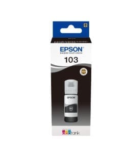 Epson ET103 EcoTank Tinte schwarz 4500Seiten 65ml