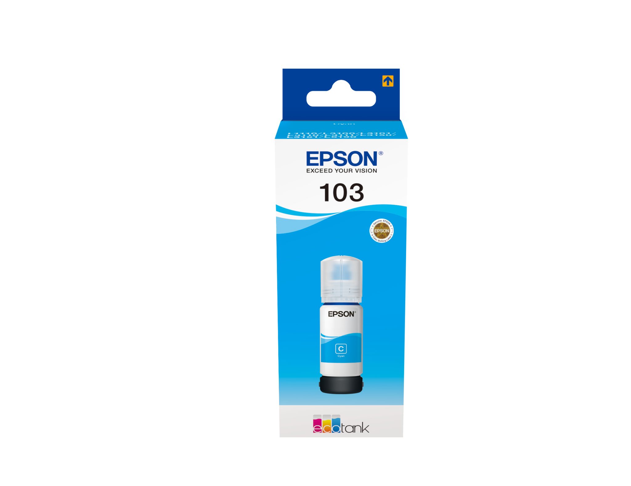Epson Tintenflasche 103 Cyan (65ml) Epson Tintenflasche 103 Cyan (65ml)