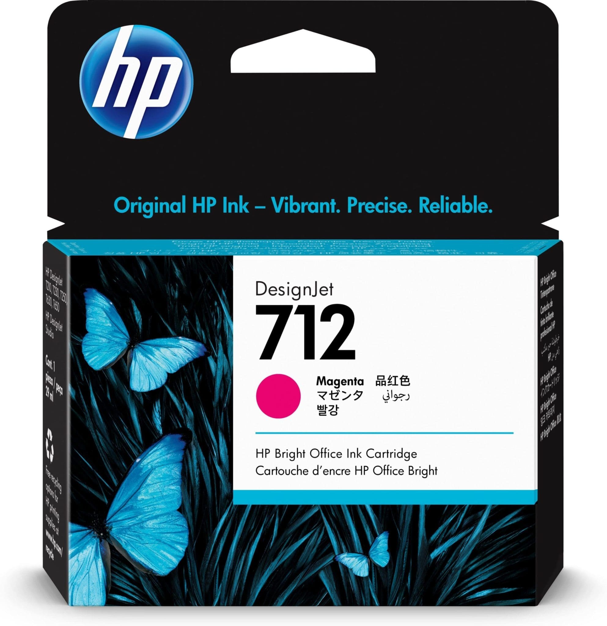 HP Tintenpatrone Nr. 712 Magenta (29ml) HP Tintenpatrone Nr. 712 Magenta (29ml)