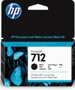 HP 712 Schwarz DesignJet Druckerpatrone, 38 ml