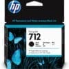 HP 712 Schwarz DesignJet Druckerpatrone, 80 ml Technical printing, providing consistent, outstanding results.You're ready to meet every last-minute deadline with Original HP DesignJet printheads designed to fit the way you work by performing reliably and working with HP Bright Office Inks to maximize printhead life, and help ensure HP warranty protection.