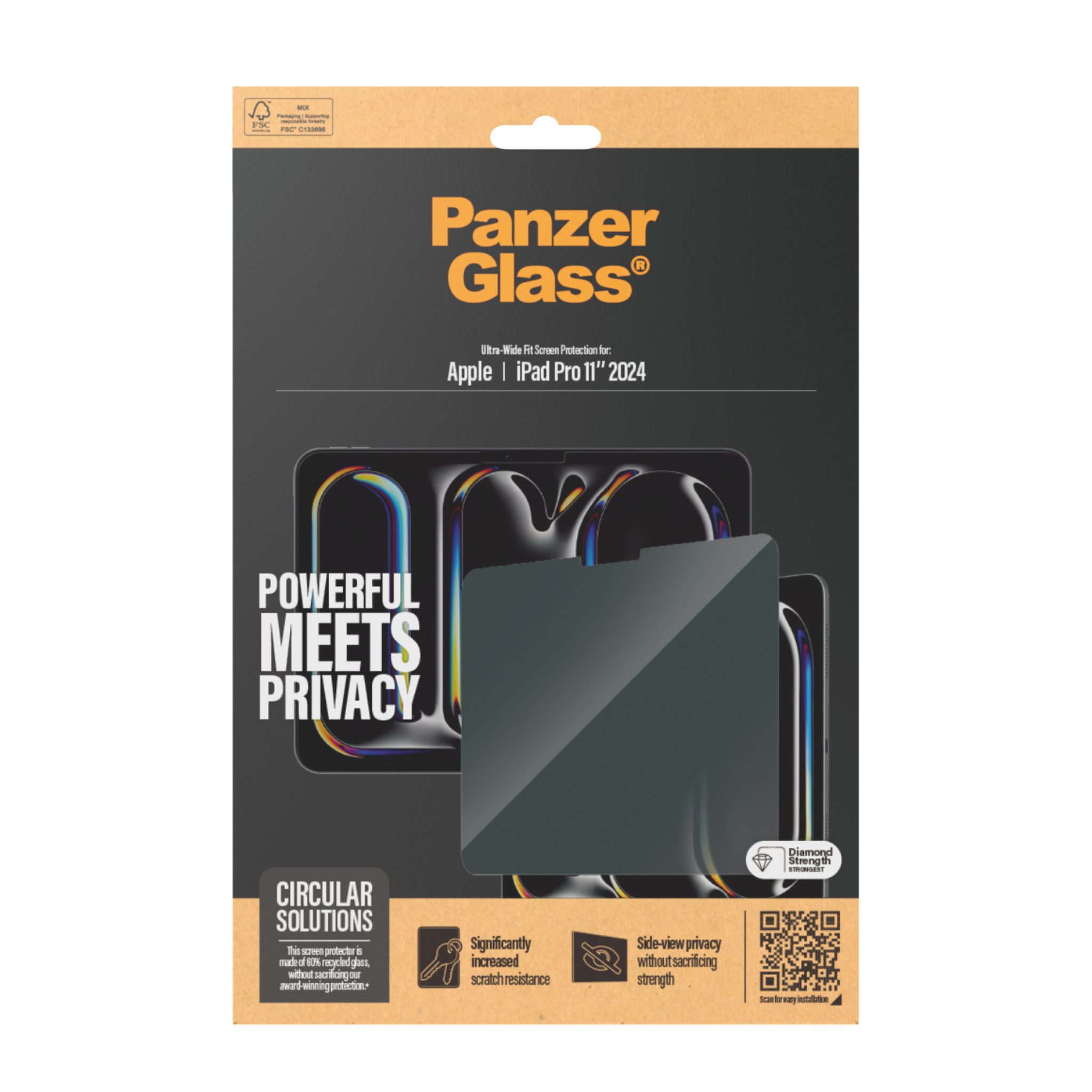 PanzerGlass Privacy Screen Protector Apple iPad Pro 11" (2024) PanzerGlass Privacy Screen Protector Apple iPad Pro 11" (2024) – Bild 3