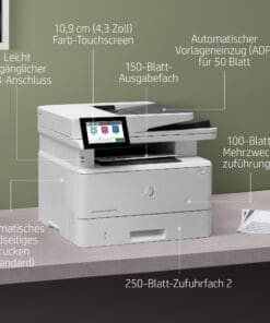 HP LaserJet Enterprise M430f 4in1 Mulfifunktionsdrucker – Bild 8