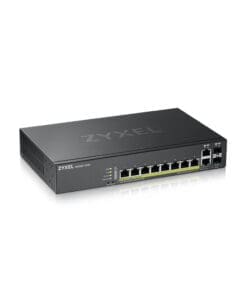 ZyXEL GS2220-10HP 8-Port + 2x SFP Gigabit L2 mgd PoE+ Switch