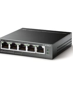Alternative view of TP-Link TL-SF1005LP 5-Port 10/100Mbps (4x PoE) Switch