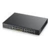 ZyXEL GS1900-24EP 24-Port GbE L2 Switch12x PoE+-Ports 130W Wenn in großen Szenarien mit vielen Netzwerkkomponenten höchste Kosteneffizienz und Top-Performance gefragt sind, ist der LANCOM GS-3126XP die ideale Wahl: Power over Ethernet-Unterstützung auf allen 24 Gigabit Ethernet-Ports und grundlegenden Layer-3-Funktionen wie Static Routing und DHCP sorgen für ein intelligentes Management und zahlreiche Sicherheitsfunktionen. Orchestriert über die LANCOM Management Cloud und SD-LAN erfolgt die Konfiguration dynamisch, automatisiert und effizient.