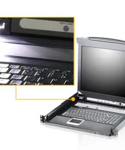 ATEN CL5716N UK KVM Switch 16-Port 19"-LCD Single Rail (PS/2-USB VGA) UK-Layout ATEN CL5716N UK KVM Switch 16-Port 19"-LCD Single Rail (PS/2-USB VGA) UK-Layout – Bild 3