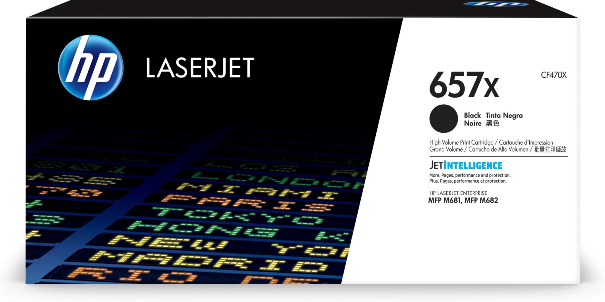 HP 657X Schwarz Original LaserJet Tonerkartusche HP 657X Schwarz Original LaserJet Tonerkartusche