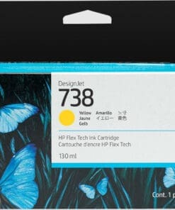 HP 738 130-ml Gelb DesignJet Tintenpatrone
