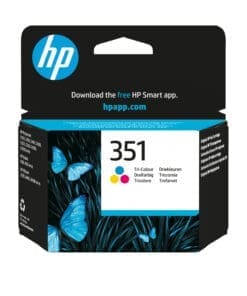 HP Tintenpatrone Nr. 351 CB337EE 3-farbig (ca. 170 Seiten)