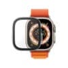 PanzerGlass Full Body Apple Watch 2023, 49mm, w. D3O, Transp. *siehe Beschreibung Der Panzerglass-Full Body Displayschutz für die Apple Watch überzeugt durch seine kristallklare Abdeckung des gesamten Uhren-Displays, ohne die Berührungsempfindlichkeit der Smartwatch zu beeinträchtigen. Das Glas ist stoß- und wasserfest und mit einer oleophoben Schicht versehen, die nicht nur antibakteriell ist, sondern auch Fingerabdrücke verhindert sowie Staub, Schmutz und Feuchtigkeit absorbiert.