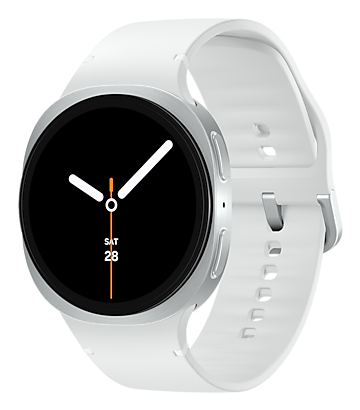 Samsung Galaxy Watch 8 3,81 cm (1.5") AMOLED 44 mm Digital 480 x 480 Pixel Touchscreen Silber WLAN GPS Samsung Galaxy Watch 8 3,81 cm (1.5") AMOLED 44 mm Digital 480 x 480 Pixel Touchscreen Silber WLAN GPS