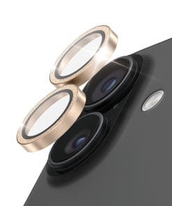 PanzerGlass Camera Lens Glitter Gold iPhone 17 / 16 / 16e