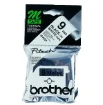 Brother Schriftband M-K221 Schwarz auf Weiß BxL 9mm x 8m