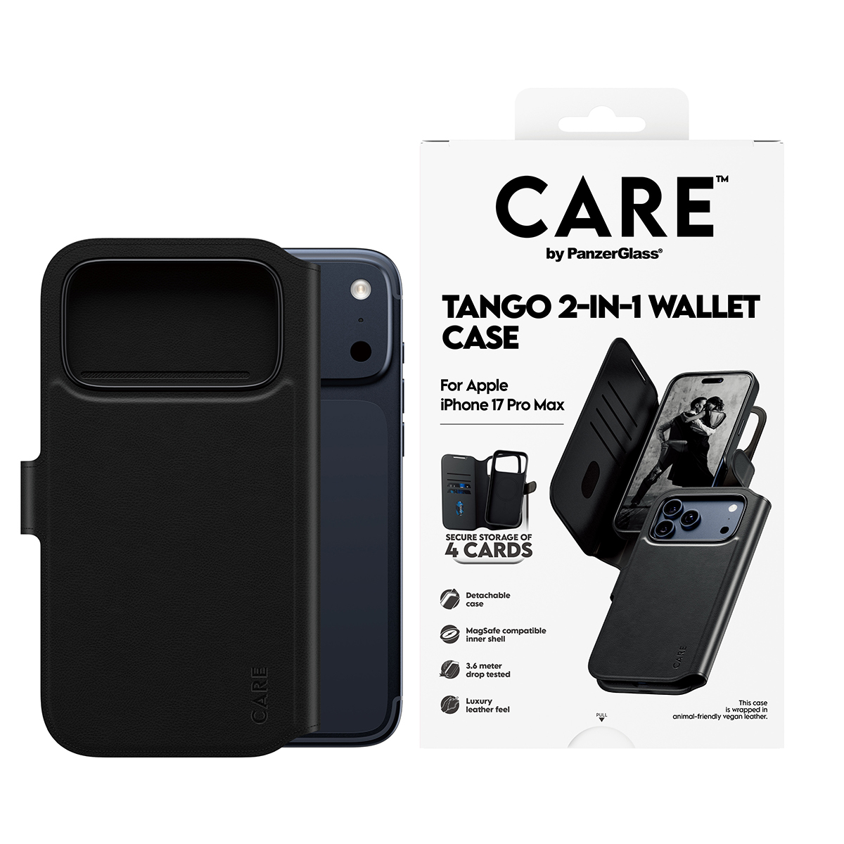 CARE Feature Case Tango 2in1 Wallet MagSafe iPhone 17 Pro Max CARE Feature Case Tango 2in1 Wallet MagSafe iPhone 17 Pro Max – Bild 2
