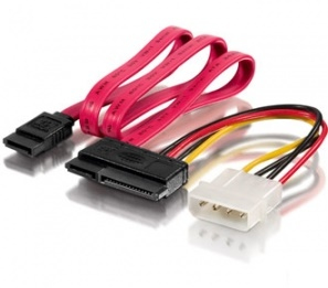 equip SATA Strom-/Datenkabel 0,15m/0,5m equip SATA Strom-/Datenkabel 0,15m/0,5m