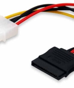equip Stromversorgungskabel intern 4pol SATA 5,25" St./St.