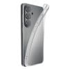 Cellularline Fine Case für Samsung S26 Clear Fine ist ein ultradünnes Cover aus weichem Gummi, das sich perfekt an die Form des Smartphones anschmiegt, ohne dessen Design zu verändern. Die Schutzhülle hat eine angenehme Haptik und schützt zuverlässig vor Kratzern und Stößen.