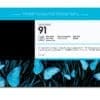 HP 91 Fotoschwarz Druckerpatrone, pigmentbasiert, 775 ml