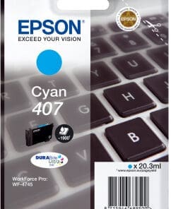 Epson Tintenpatrone WF-4745 Cyan (20,3ml)