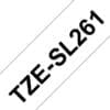 Das Brother selbstlaminierende Schriftband TZe-SL251 mit schwarzer Schrift auf weißem Hintergrund ist ideal für die langfristige Kennzeichnung von Kabeln und Leitungen. Das Schriftband hat spezielle Klebe- und Etiketteneigenschaften, die sicherstellen, dass Ihre Etiketten fest um die Leitungen und Kabel herum angebracht bleiben. Dank der Laminierung ist das Schriftband besonders lange haltbar, da es wisch-, wetter- und kratzfest ist und somit selbst extremen Bedingungen hinsichtlich Abrieb, Temperaturen, Chemikalien und UV-Licht standhält. Es ist geeignet für die P-touch-Modelle, die 24 mm und 36 mm breite TZe-Bänder bedrucken können.