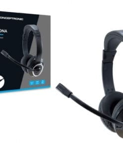 Conceptronic POLONA02B Klinke 3.50mm Headset Conceptronic POLONA02B Klinke 3.50mm Headset – Bild 3