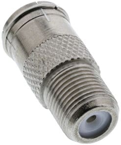Alternative view of InLine® Adapter F-Quick-Stecker (SAT) auf F-Buchse (SAT)