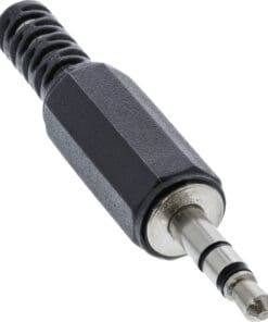 Alternative view of InLine® Klinkenstecker 3,5mm Stereo Lötversion, schwarz