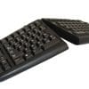 BakkerElkhuizen Goldtouch Adjustable V2 Tastatur Büro USB + PS/2 QWERTZ Deutsch Schwarz Die Tastatur Goldtouch Adjustable V2 lässt sich stufenlos in der Höhe und Breite verstellen, wodurch Hand, Handgelenk und Arm eine neutralere und natürlichere Haltung einnehmen als bei einer traditionellen Tastatur.