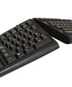 BakkerElkhuizen Goldtouch Adjustable V2 Tastatur Büro USB + PS/2 AZERTY Französisch Schwarz