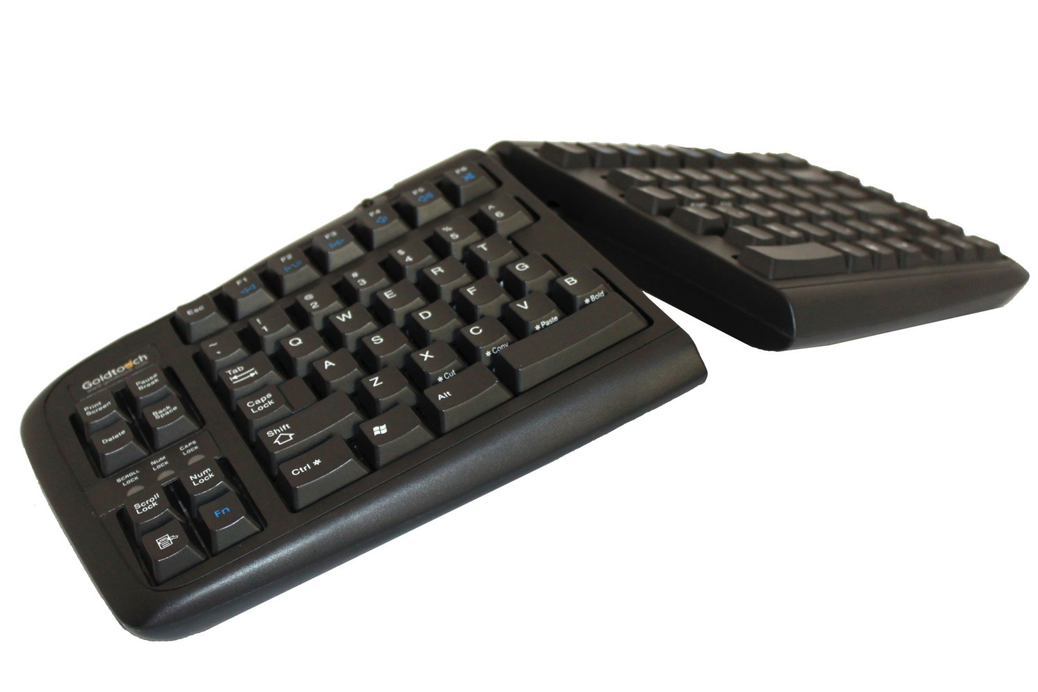 BakkerElkhuizen Goldtouch Adjustable V2 Tastatur Büro USB + PS/2 AZERTY Französisch Schwarz BakkerElkhuizen Goldtouch Adjustable V2 Tastatur Büro USB + PS/2 AZERTY Französisch Schwarz