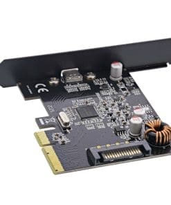 Alternative view of InLine® Schnittstellenkarte, PCIe x4, USB 3.2 Gen.2x2, 1x USB Typ-C, inkl. Low-Profile Slotblech