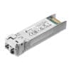 Omada TL-SM5110-SR 10Gbase-SR SFP+ LC Transceiver Der TL-SM5110-LR wurde entwickelt, um Übertragungsentfernungen basierend auf 10-Gbit/s-Ethernet-Konnektivität zu verlängern. Es handelt sich um einen 10GBASE-LR-Hochleistungs Single-Mode SFP+ Transceiver mit 1310 nm. Es unterstützt Vollduplex-10G-Ethernet-Verbindungen bis zu 10 km mit 9/125µm-Glasfaserkabeln.