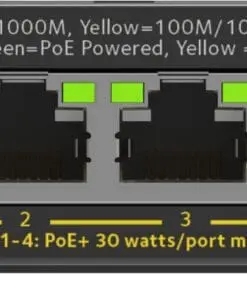 Alternative view of Netgear GS305EP 5-Port Gb Eth PoE+ Smart Mgd Plus Switch