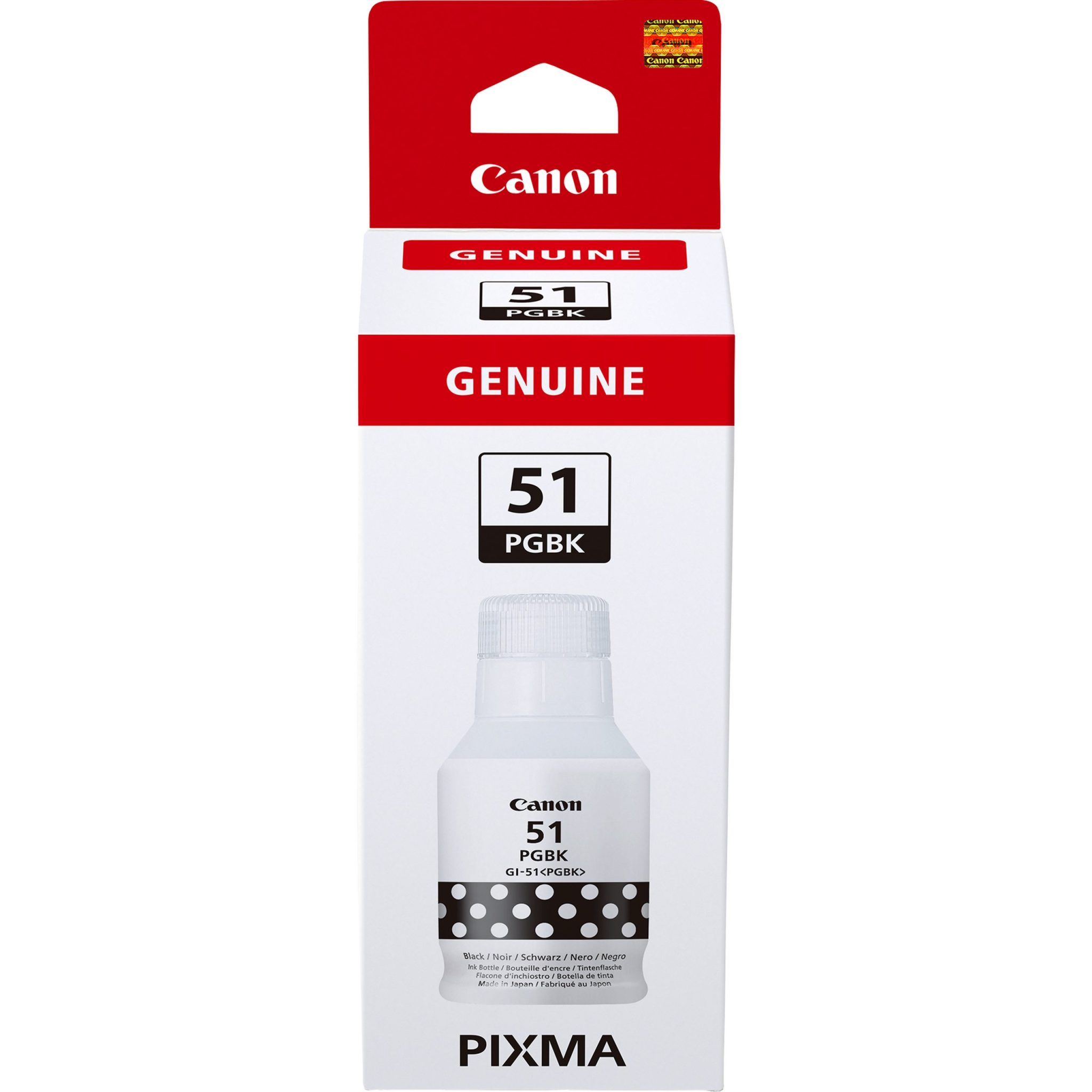 Canon Tintenflasche GI-51PGBK Mattschwarz (170ml) Canon Tintenflasche GI-51PGBK Mattschwarz (170ml)