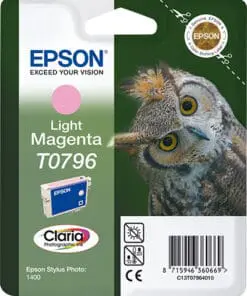 Epson Tintenpatrone T0796 Claria Photographic Magenta hell