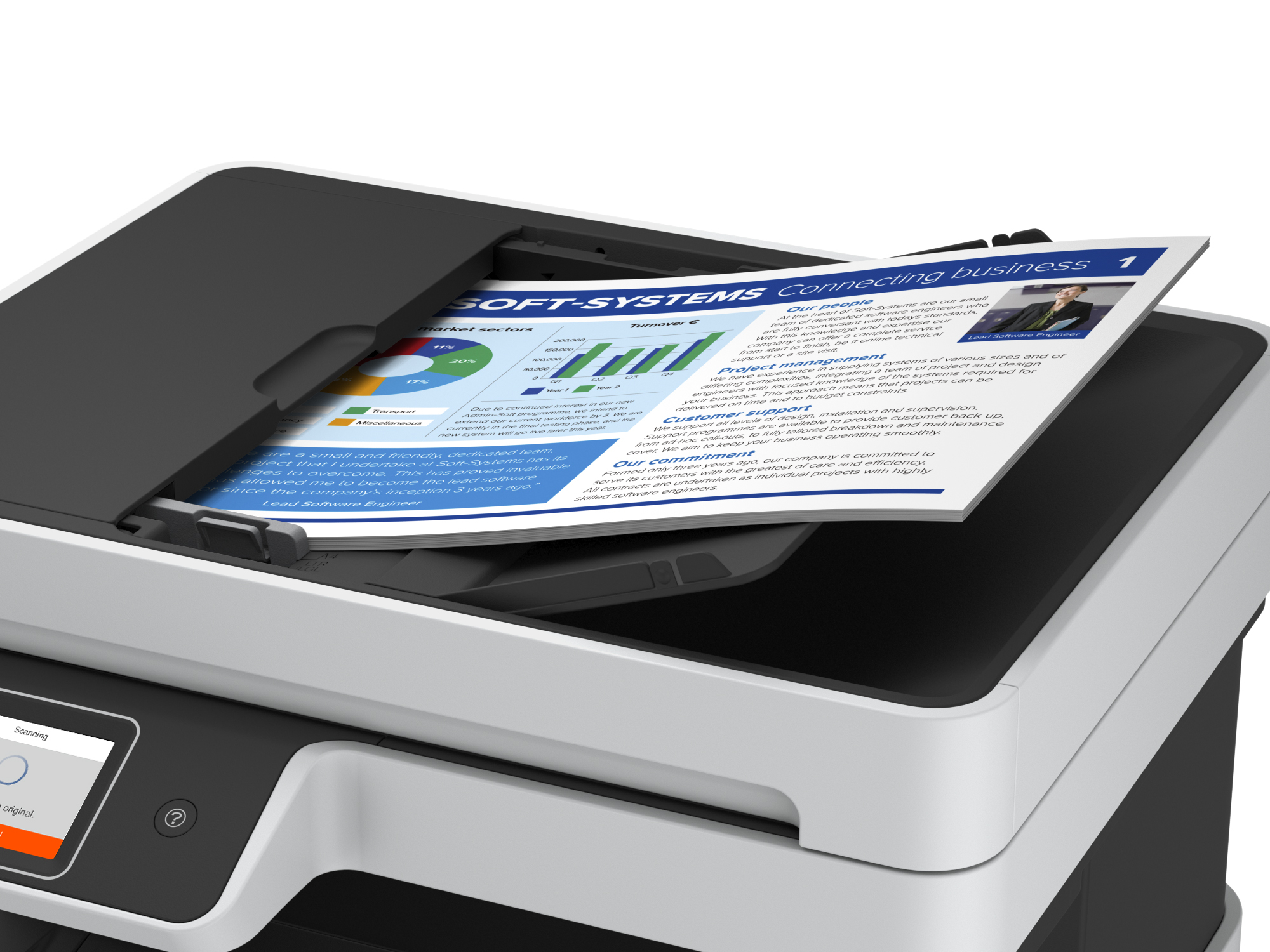 Epson EcoTank ET-5170 4in1 Tintenstrahl MFP Tintentanksystem Epson EcoTank ET-5170 4in1 Tintenstrahl MFP Tintentanksystem – Bild 7